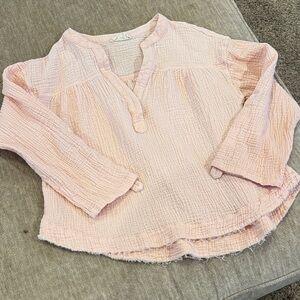 New In Pink Textured Top